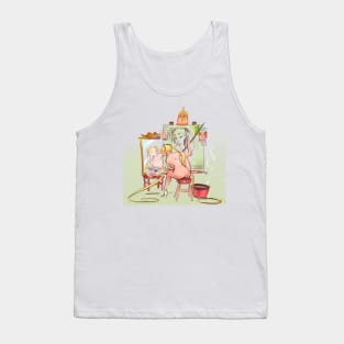 Ode To Norman Rockwell Tank Top